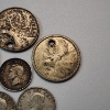 Image 4 : 6 Assorted Foreign SILVER Coins - See Description & Photos!!