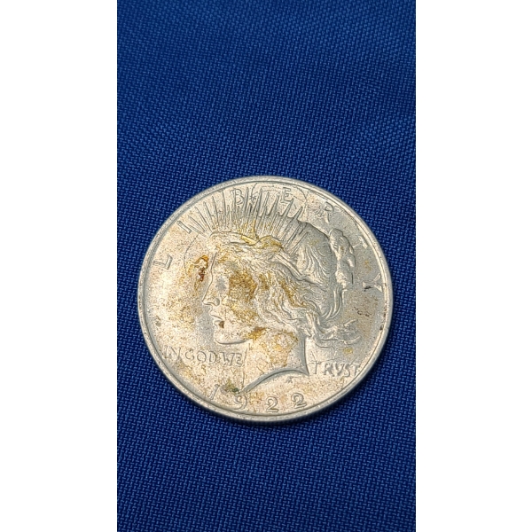 1922 Silver Peace Dollar