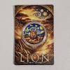 Image 1 : 2026 African Big Five Starry Night Fusion Lion 1 oz Colorized Copper Round