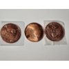 Image 1 : x3 - 1 AVDP Ounce Copper Rounds: Trump Wall, Indian Head/Buffalo, & 2nd Amendment - 3 oz Fine Copper