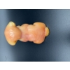 Image 6 : Degenhart Dogs - Tangerine - Adorable Uranium Glass Dog Figurine - ~2.5 inches 