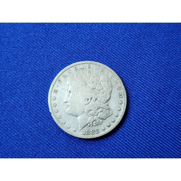 1882-O Morgan Silver Dollar 