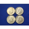 Image 1 : Lot of 4 90% Silver 1964 Kennedy Half Dollars - Face Value $2.00