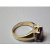 Image 3 : Stunning 14K Gold Ring with Large Ruby Gemstone - Size 6.5 - TW: 4.9g