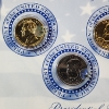 Image 2 : The Franklin Mint United States Presidential Dollar Collection: Set of 5 Presidential Dollars 