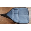 Image 3 : Vintage Black Faux Leather Padded Breakdown Shotgun Case With Outer Accessory Pocket, 35x10"