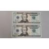 Image 3 : (5) SEQUENTIAL United States Series 2009 $20 Federal Reserve Bank Notes - Face Value: $100.00