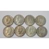 Image 1 : (8) Assorted Years 40% Silver Kennedy Half Dollars - 1967 & 1968 - Face Value: $4