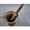 Image 3 : Nice Vintage Brass Mortar & Pestle