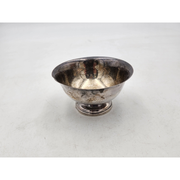 Sterling Silver Footed 5" Bowl Weighing 125.7g