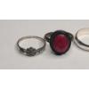 Image 2 : (5) Women's Sterling Silver Rings (Size 9) & One Men's Sterling Band Ring (Size 10.5) - TW: 16.7g