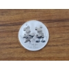 Image 1 : 2023 Niue Two Dollar 1 Oz 999 Silver Disney Mickey & Minnie Mouse Round 