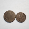 Image 1 : U.S. 1964 Two Cent Piece & 1864 Indian Head Token "Yankee Robinson's Big Show" 