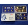 Image 1 : 2008 United States Mint Proof Set - 14 Coins w/ Box & COA