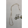 Image 2 : Assorted Collection Of Sterling Jewelry (One Clasp On Necklace Is Damaged)  - Total Weight: 27.1g