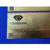 Image 5 : x2 TRB System Membership Trump Patriot Gold Foil Collectible Checks