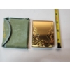 Image 5 : Vintage Gold-Tone Elgin American Compact Mirror Makeup Case Total Weight: 104.7g
