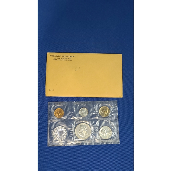 1962 United States Mint Silver Proof Coin Set