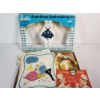 Image 1 : Vintage 1960's Barbie Luncheon Embroidery Set & Heinz 57 Cook Book