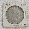 Image 1 : 1923 Philadelphia Mint (1923-P) Peace 90% Silver Dollar