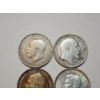 Image 2 : x4 Great Britain Silver Coins - See Description! 