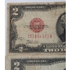 Image 4 : Series 1928 D, 1953 A $2 Red Seal Notes & Watergate Novelty Note - Face Value: $4.00