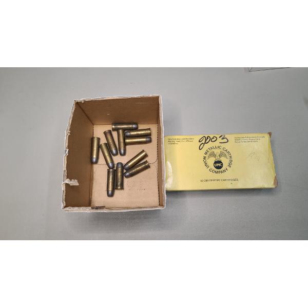 (42) UMC Remington 44 Mag 240 GR Lead Cartridges & (11) Remington-Peters 44 Mag Cartridges 