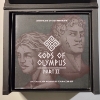 Image 7 : Perth Mint 2016 Gods of Olympus Hera 2 Oz .999 Fine Silver High Relief Coin W/ OG 12 COIN SET BOX 
