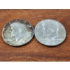 Image 3 : Two 40% Silver United States Kennedy Half Dollars ~ 1967 & 1969 Half Dollars