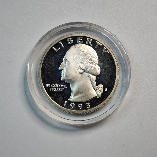 1993-S Washington SILVER Quarter Proof 