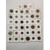 Image 1 : Nice Large Lot of 39 Assorted World Coins/Tokens! - See Photos! 