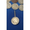 Image 2 : Lot Of Assorted Years Buffalo Nickels Including Altered Buffalo Nickel - Face Value: $0.35