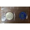 Image 13 : (4) Eisenhower Uncirc Silver Dollars, 1974 Bicentennial Comm Medal & 1974 First Day Cover Medal