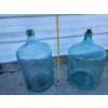 Image 5 : 2 Large Vintage 5-Gallon Blue Glass Water Jugs