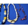 Image 5 : Assorted Costume Necklaces - Gold-Tone, Beaded, Pendant