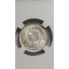 Image 4 : NGC 1939 (C) Brilliant Uncirculated India 1/4 Rupee 50% Silver Coin - ASW: 0.1874oz
