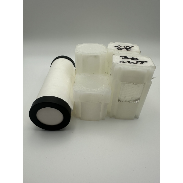 (5) Heavy Duty Round Holders, Includes Air Tight Holder - Great for Copper, Silver, or Gold