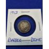 Image 2 : 1913 Silver Barber Dime - Excellent Condition - In Protective Sleeve