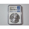 Image 1 : 2016-W Burnished Silver American Eagle Lettered Edge FDOI 30th Anniv. NGC MS 70