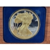 Image 3 : ONE POUND .999 FINE SILVER 1996 EAGLE ROUND ~ 373 GRAMS ~ 12 TROY OUNCES ~ Ft. Unique Coloring