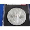 Image 5 : 2021 NGC MS 70 American Silver Eagle - 1oz Fine Silver - Eagle Landing T-2 - First 38 Boxes! 