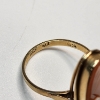 Image 4 : Vintage 14K Yellow Gold Cameo Ring - Size 8 - Total Weight: 3.4g
