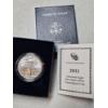 Image 1 : 2011 W (West Point Mint) United States Silver .999 1 Oz Eagle Proof w Case