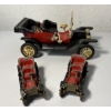 Image 1 : Lot of 3 Vintage Collectible Model Cars Featuring the Y-1 1911 Ford Model T   