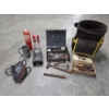 Image 1 : Metal Snap On Mug, Allen Wrenches, Bucket & Organizer, Palm Sander And More