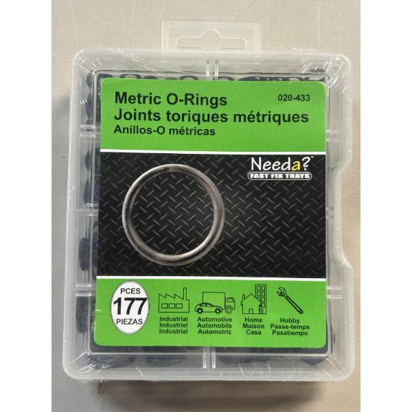 New - Metric O-Rings Variety Pack - 177 Pieces