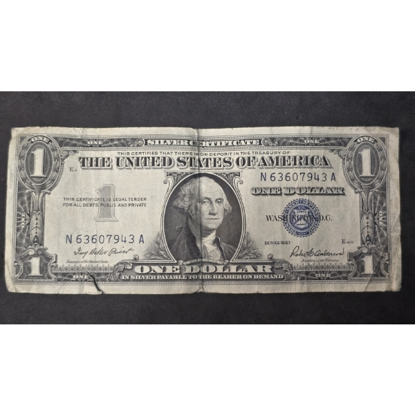 $1 Silver Certificate - 1957