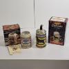 Image 1 : Highly Collectible Set of Vintage Anheuser-Busch Budweiser Beer Steins