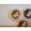 Image 2 : x7 Colorized 1999 Susan B. Anthony Dollars in Capsules FV: $7.00