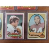 Image 4 : Lot of Five Different 1970, 1971 & 1980 Football Trading Cards - Mostly NM
